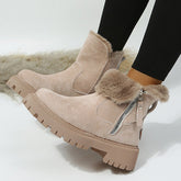 Thick Bottom Non Slip Plush Warm Snow Boots Oshnow